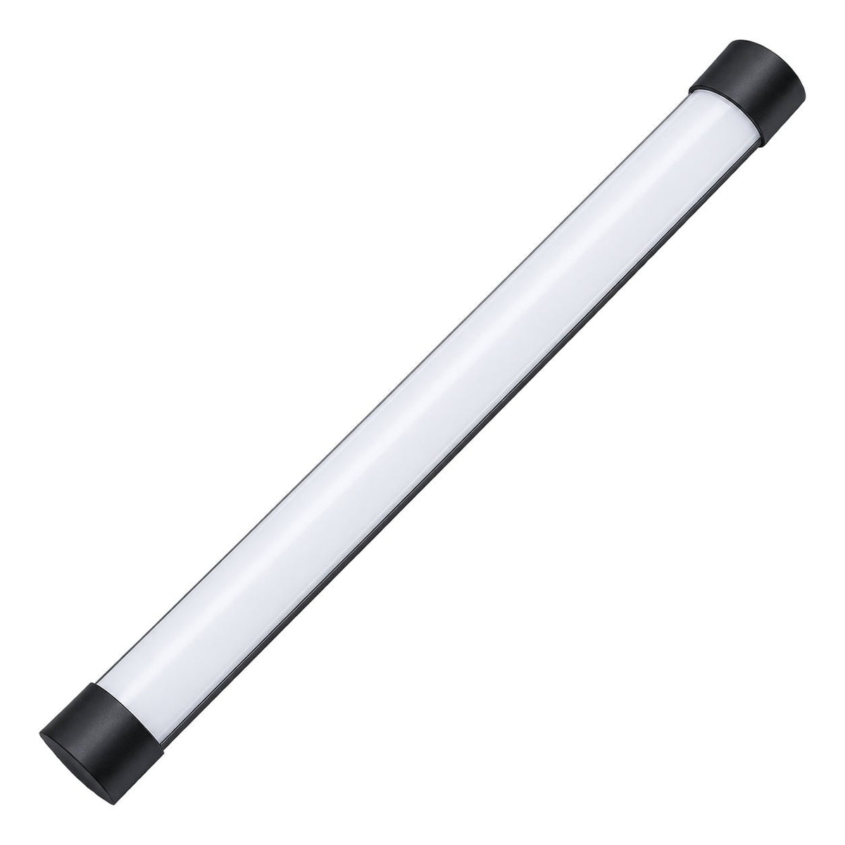 Black 18W 3CCT LED Batten - 600mm - white background