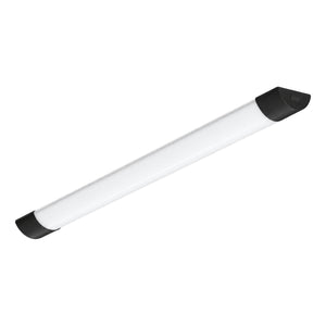 Black 32W 3CCT LED Batten - 1200mm - white background