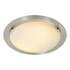 ***Ura Ceiling Light Satin Chrome E27 2X60W - transparent background