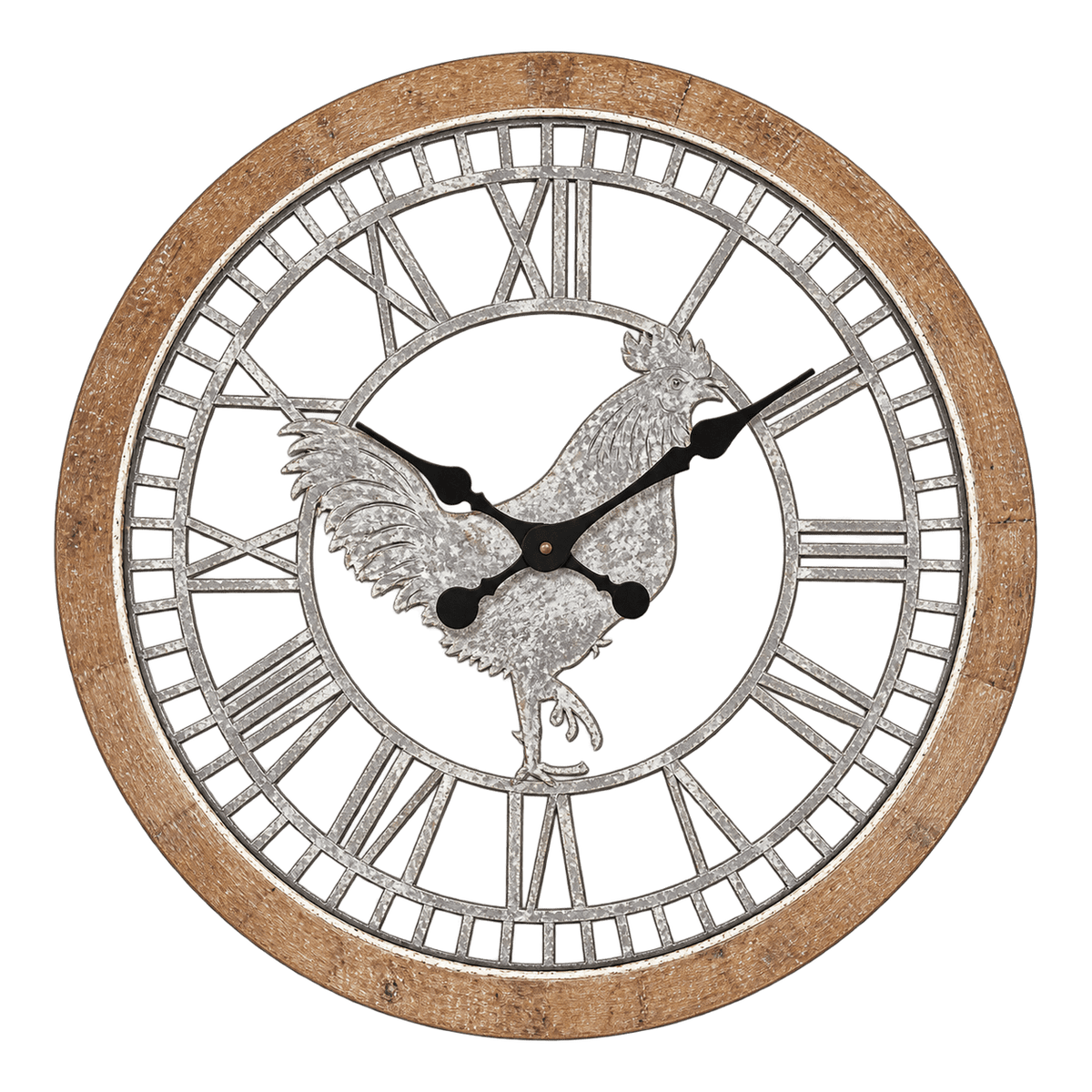 Wall Clock - Rooster - transparent background