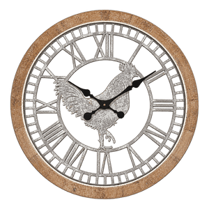 Wall Clock - Rooster - transparent background
