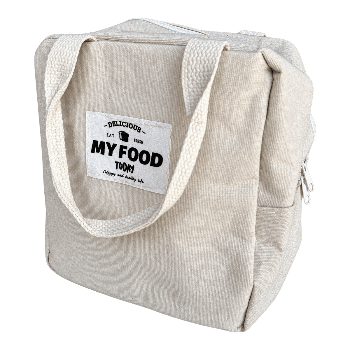 My Food Today lunch bag product on transparent background