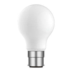 6.5W Opal Glass A60 LED Bulb — white background