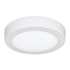 White background 1254 by 1254 product image of the white round LED ceiling light