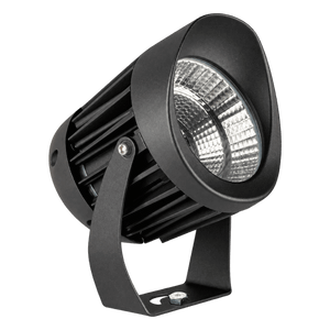Forma Black Outdoor LED Spot Light, transparent background, 1254 x 1254