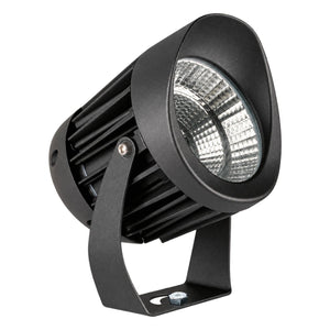 Forma Black Outdoor LED Spot Light, white background, 1254 x 1254