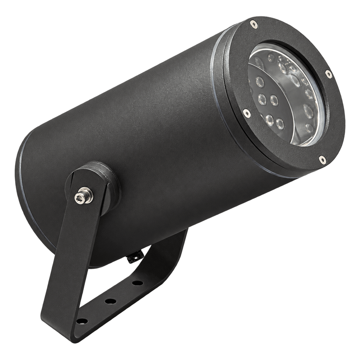 Powerspot Anthracite LED Spotlight, transparent background, 1254 x 1254