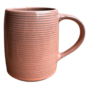 Ceramic 17oz Mug - Dirty Pink, transparent background, 1254 x 1254