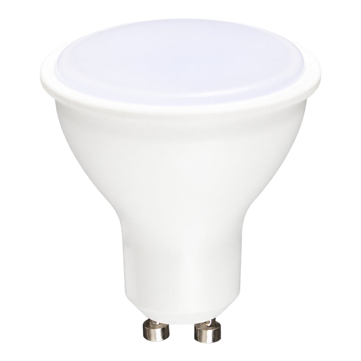 5W Frosted GU10 LED Bulb, 6500K Daylight — white background, 1254 × 1254