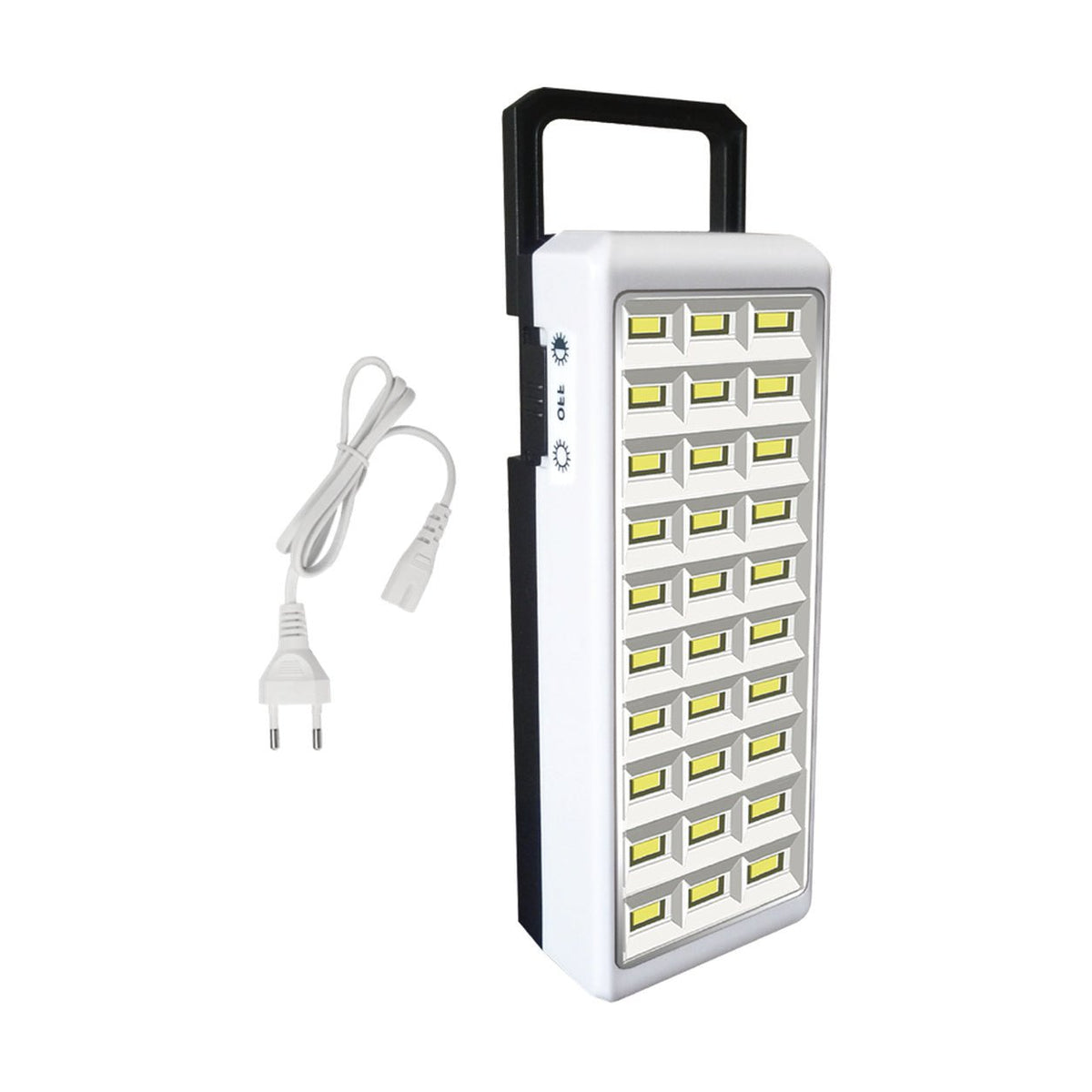 6W Rechargeable Emergency LED Torch, 6000K, 158mm — white background product image