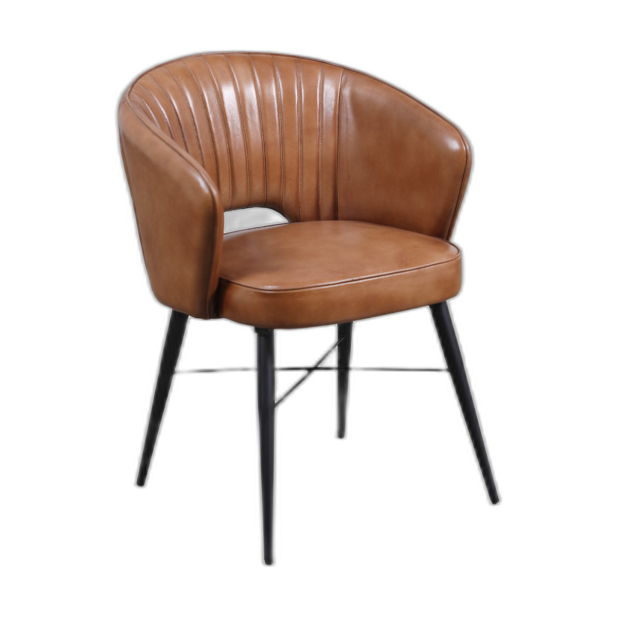 Luxe Dining Chair — transparent background product image