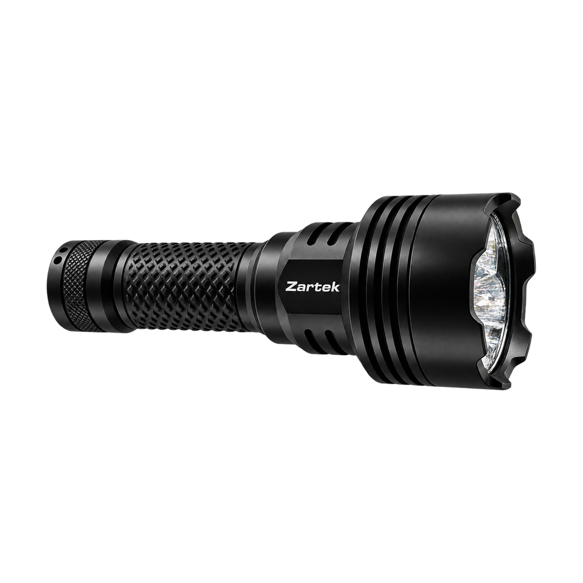 Zartek Extreme Bright Tactical Flashlight - 15,000 Lumens — transparent background product image