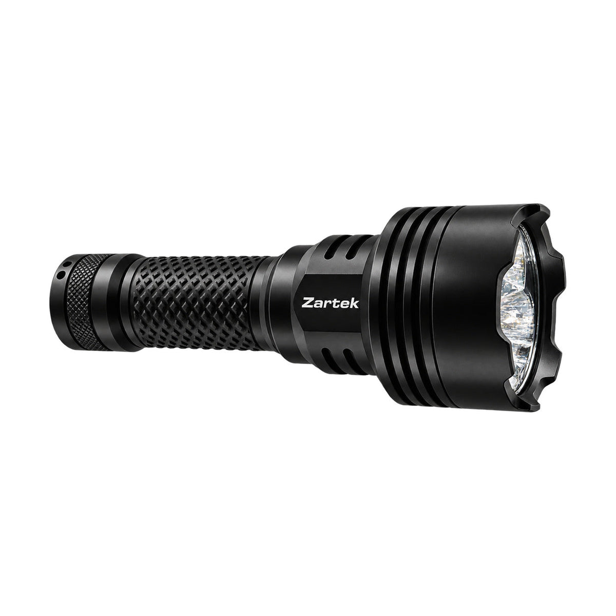 Zartek Extreme Bright Tactical Flashlight - 15,000 Lumens — white background product image