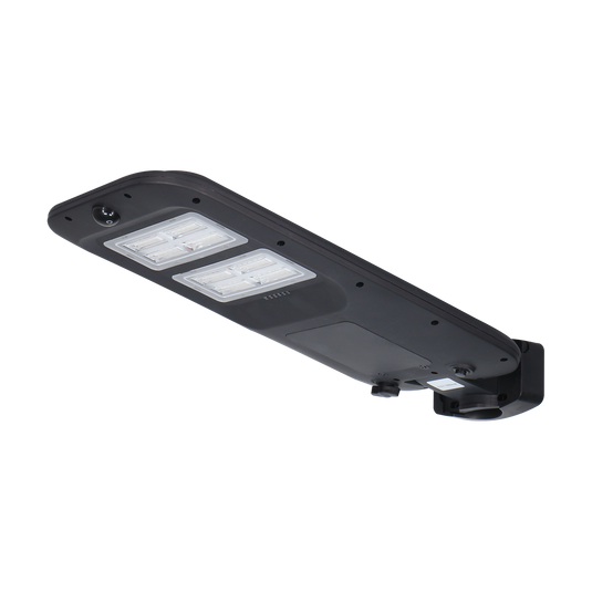 100W Solar LED Street Light, PIR, 6500K, IP65 - transparent background