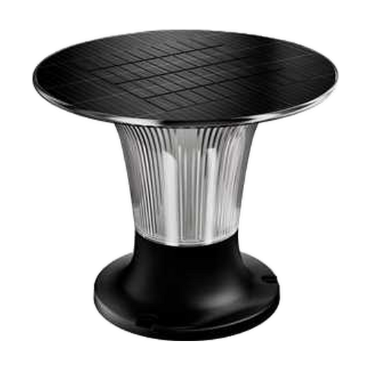 3CCT Solar LED Garden Light with Pillar Bracket, IP65 - transparent background