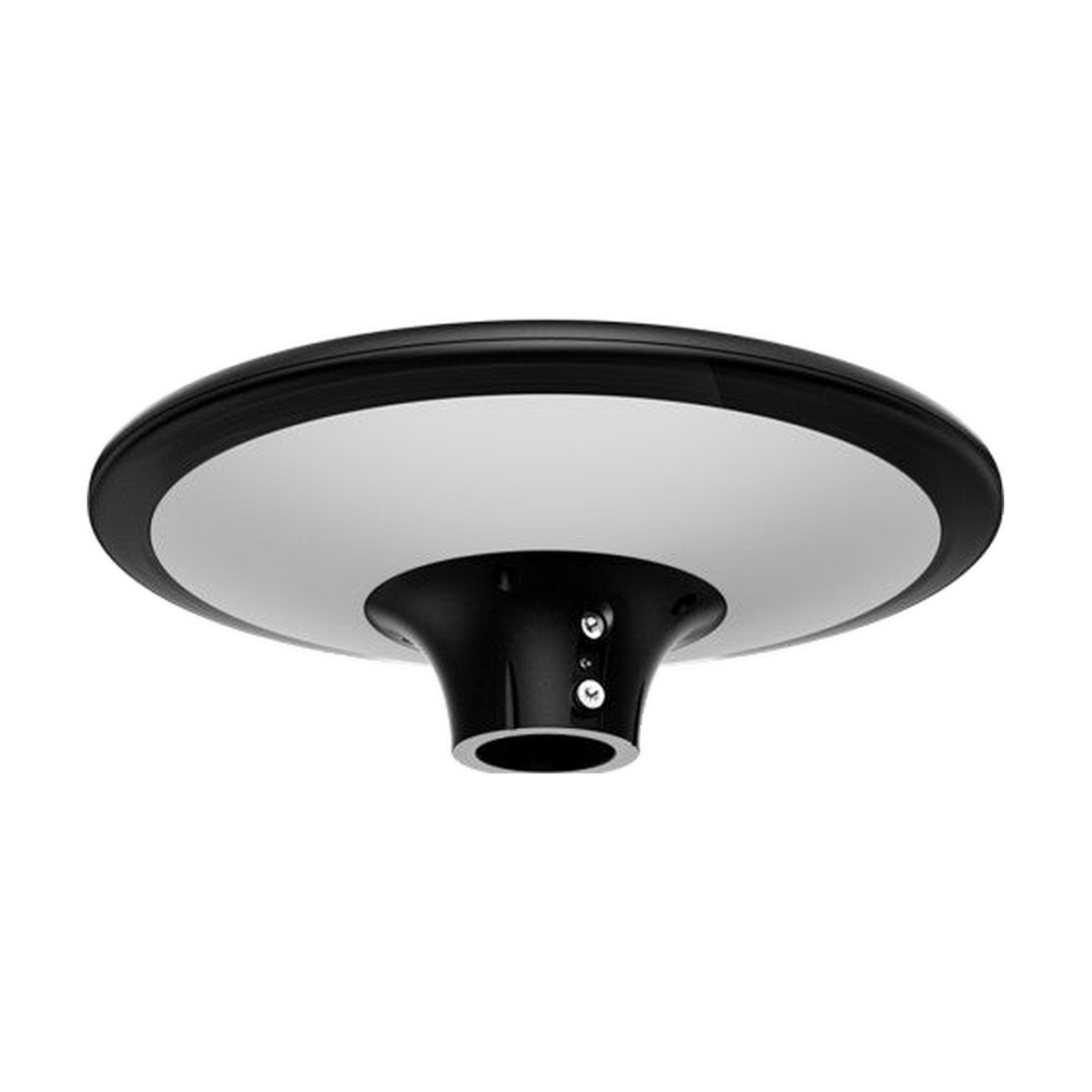 15W Solar LED Post Top Light, 3CCT, Microwave Sensor - transparent background