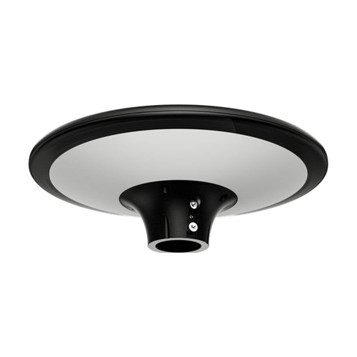15W Solar LED Post Top Light, 3CCT, Microwave Sensor - white background