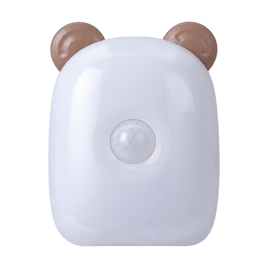 Motion Sensor Light, Brown Ears – transparent background