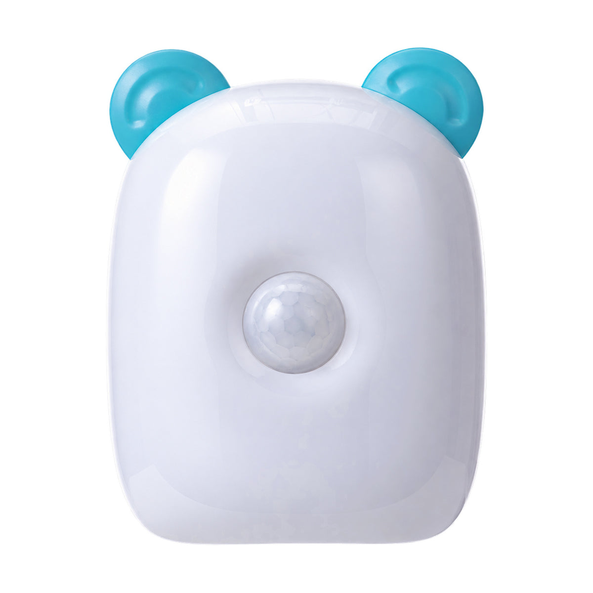Motion Sensor Light, Blue Ears – white background