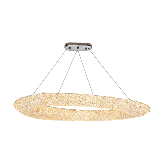 60W LED Dynasty Prestige Crystal Chandelier – transparent background