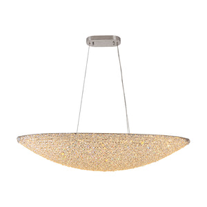 60W LED Dynasty Sovereign Crystal Chandelier – white background