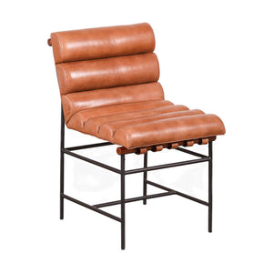 Buffalo Bliss Leather Chair product image on a white background