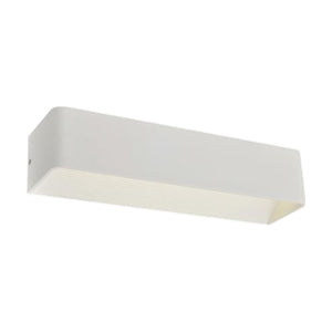 10W Cool White Rectangular LED Wall Light — white background