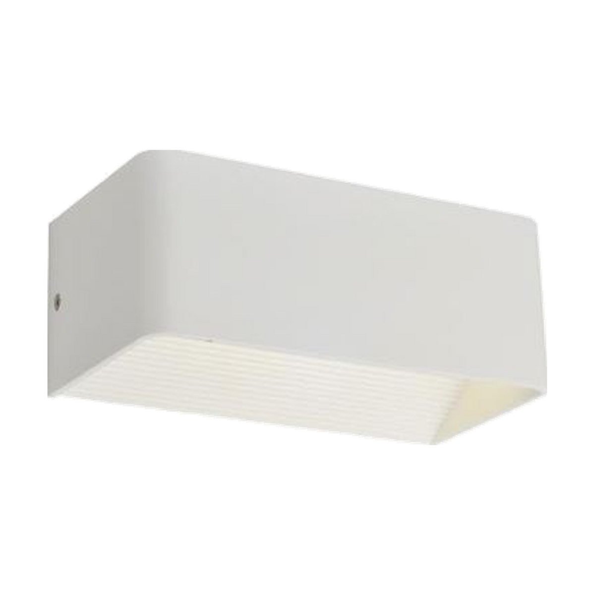 5W Cool White Rectangular LED Wall Light — transparent background