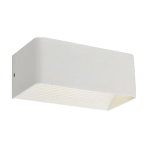 5W Cool White Rectangular LED Wall Light — transparent background
