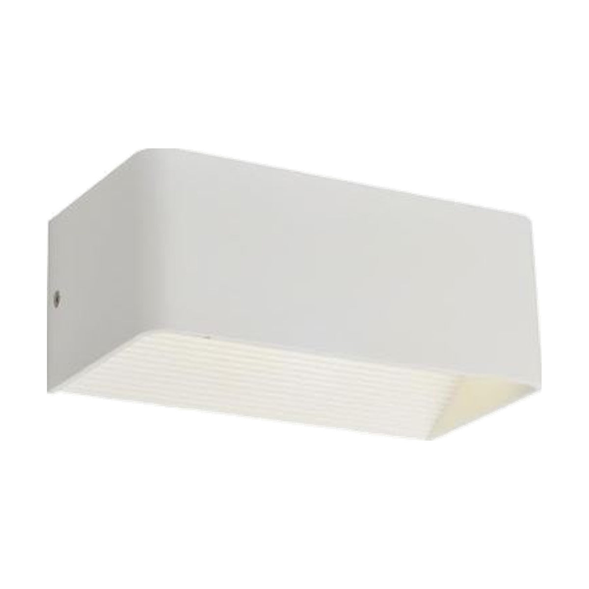 5W Cool White Rectangular LED Wall Light — white background