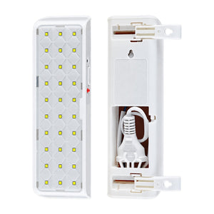 3W Rechargeable Emergency LED Light, 6000K — white background