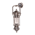 Antique Silver & Copper Wall Light, IP54, E27 — transparent background