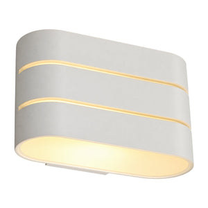 2 × 3W Cool White LED Up/Down Wall Light — white background
