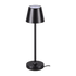 Matt Black Trevi Micro Rechargeable Table Lamp — transparent background