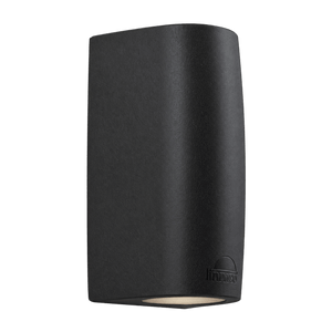 Marta 90 2-Light Outdoor Wall Light - Black — transparent background