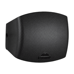 Abram 150 Up & Down Outdoor Bulkhead Light - Black — transparent background