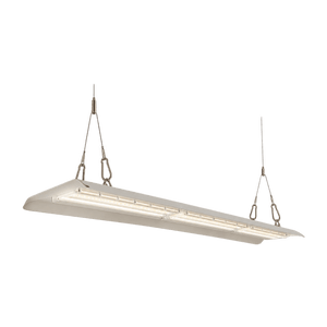 150W 4000K Linear LED Hanging Panel Light — transparent background