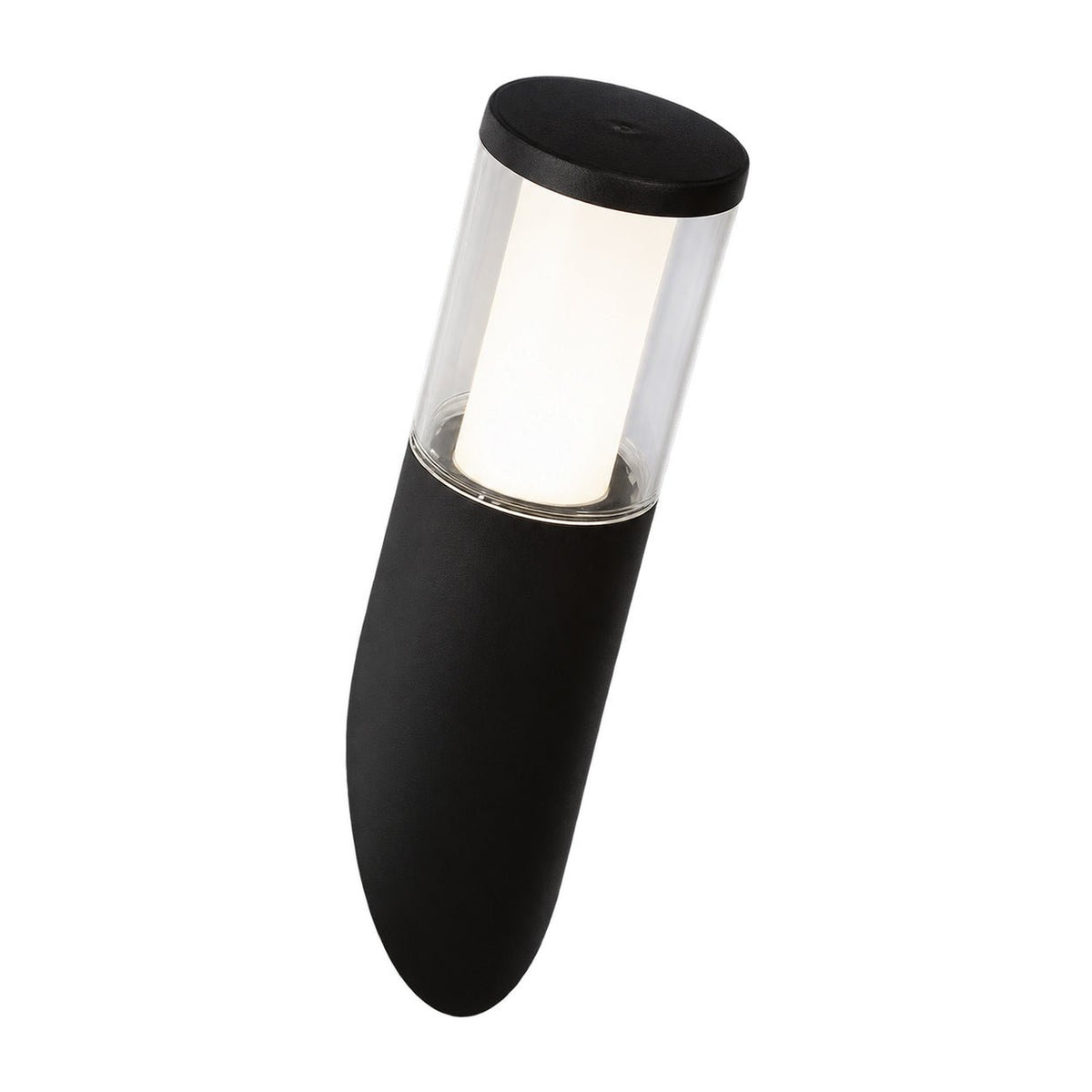 Carlo-FS Outdoor Wall Light - Black, 4000K — white background