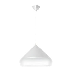 White Metal Aladdin Pendant Light, E27, white background, 1254 × 1254