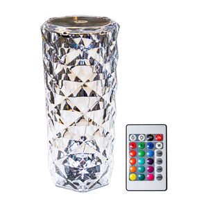 LED SMD Acrylic Colour Changing Rechargeable Table Lamp, transparent background, 1254 × 1254