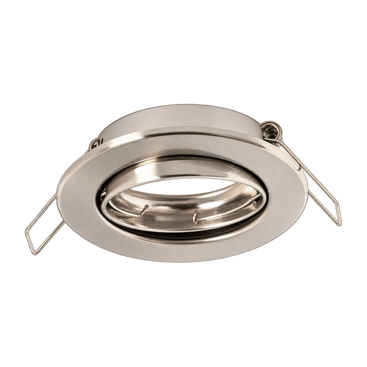 Satin Tilt Recessed Downlight — transparent background