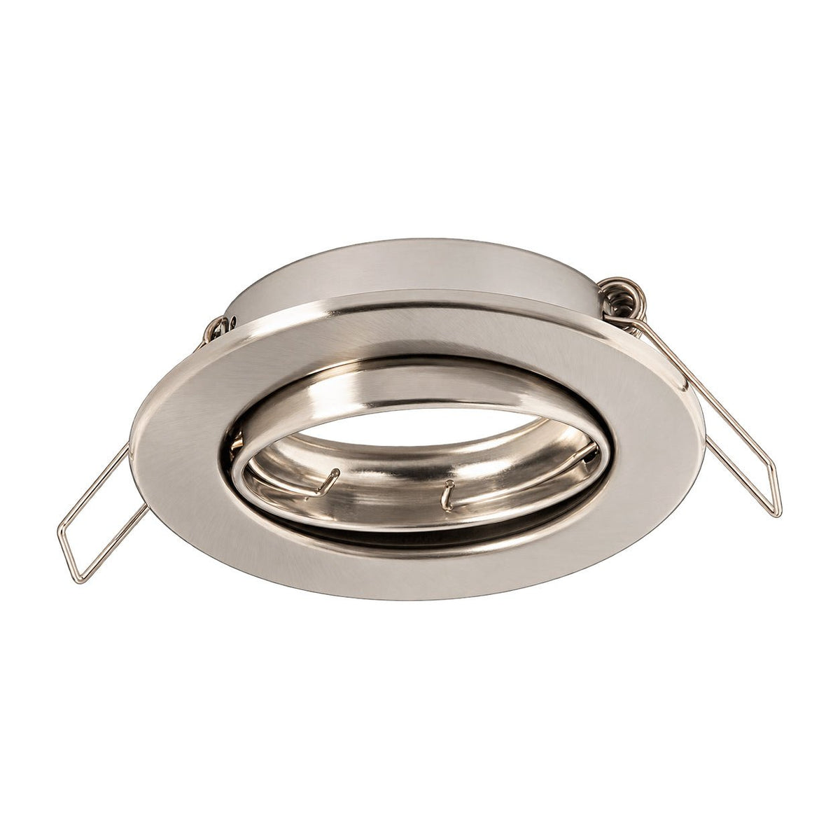 Satin Tilt Recessed Downlight — white background