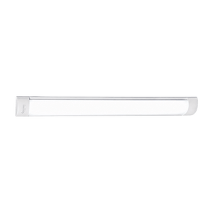 White 4 Foot LED Batten, 36W, 6500K, transparent background, 1254 × 1254