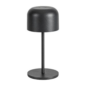 Anthracite Touch-Dimmable Rechargeable Table Lamp, transparent background, 1254 × 1254