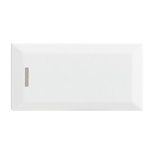 White Modular Dimmer Switch - Single Module, transparent background, 1254 × 1254