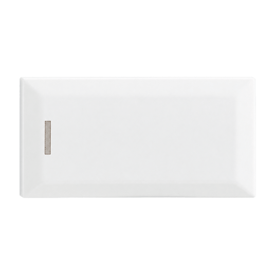 White Modular Dimmer Switch - Single Module, transparent background, 1254 × 1254