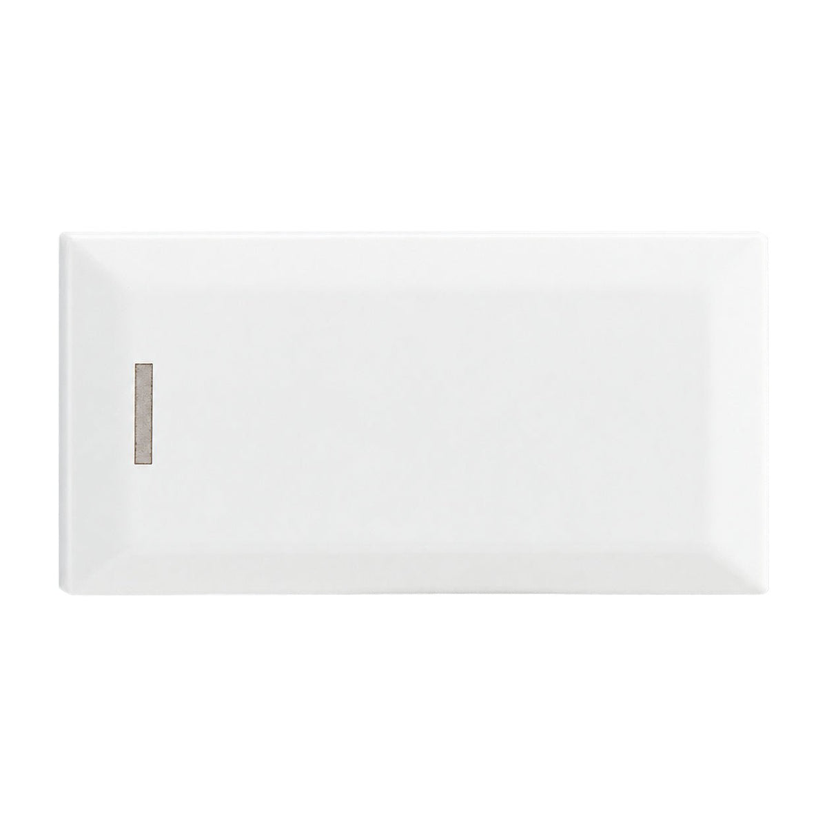 White Modular Dimmer Switch - Single Module, white background, 1254 × 1254