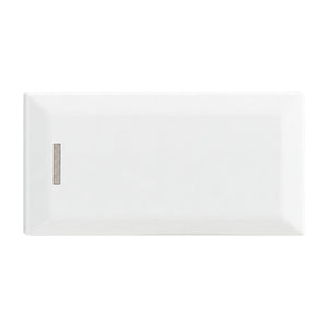 White Modular Dimmer Switch - Single Module, white background, 1254 × 1254