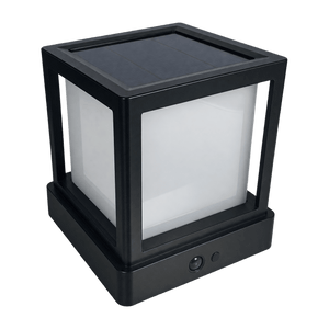 10W LED Solar Garden Light - 4000K, IP54 — transparent background