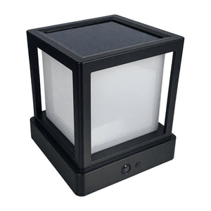 10W LED Solar Garden Light - 4000K, IP54 — white background